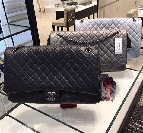 chanel xl flap|Chanel classic pouch large.